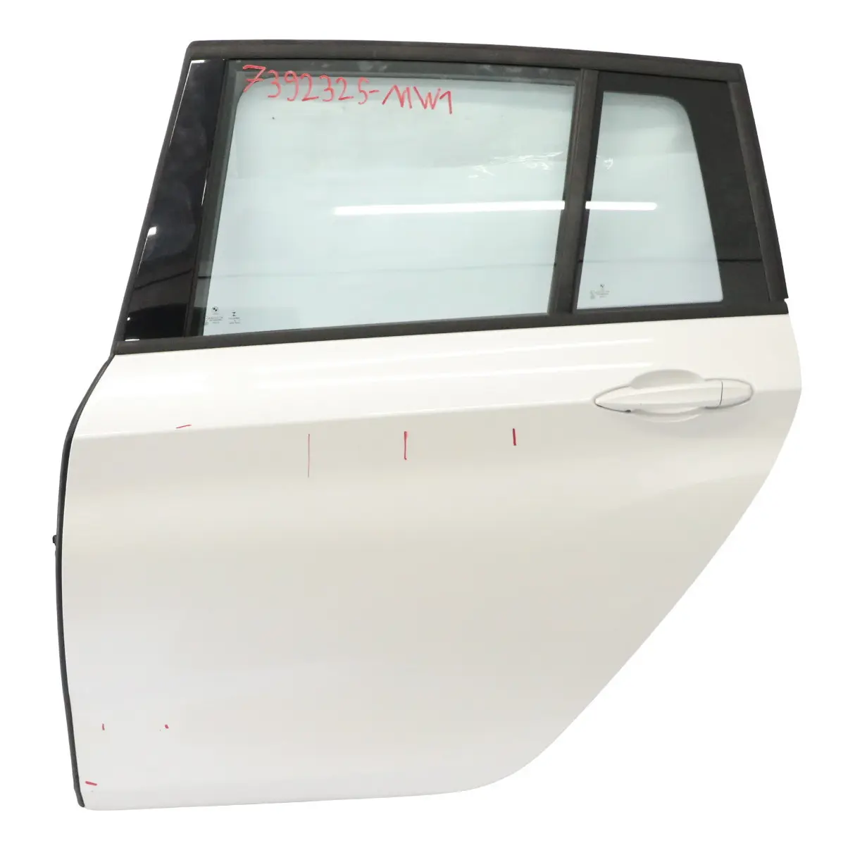 BMW F46 Gran Tourer Door Rear Left N/S Mineralweiss Mineral White - A96