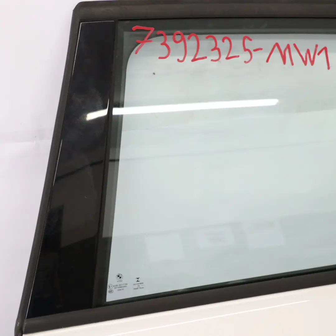 BMW F46 Gran Tourer Door Rear Left N/S Mineralweiss Mineral White - A96 - SKU 7392325-MW1 - Part number 7392325