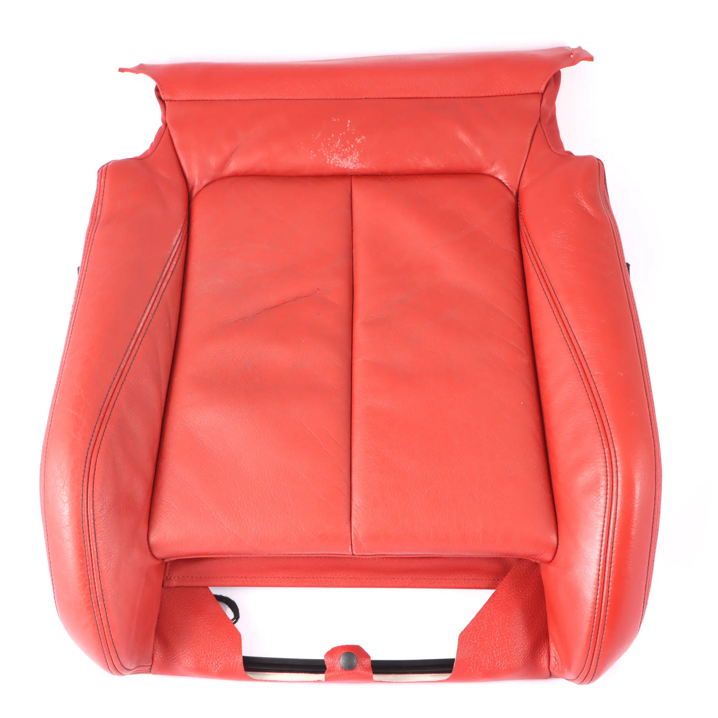 Front Seat Base BMW F30 F31 Cushion Cover Heated Right O/S Coral Red Leather