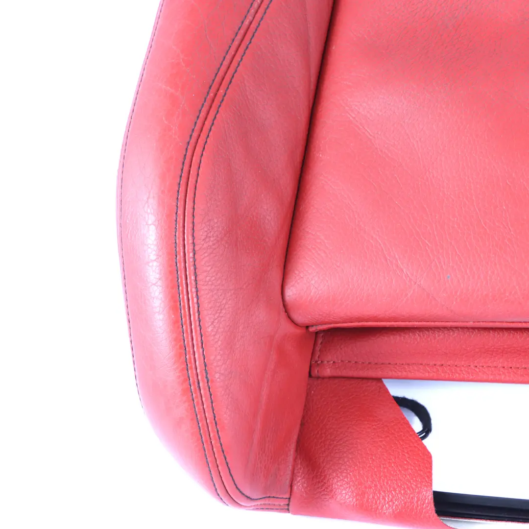 BMW F30 F31 Asiento Delantero Base Funda Calefactable Derecha Cuero Rojo Coral - SKU 8494893 - Número de pieza 8494893