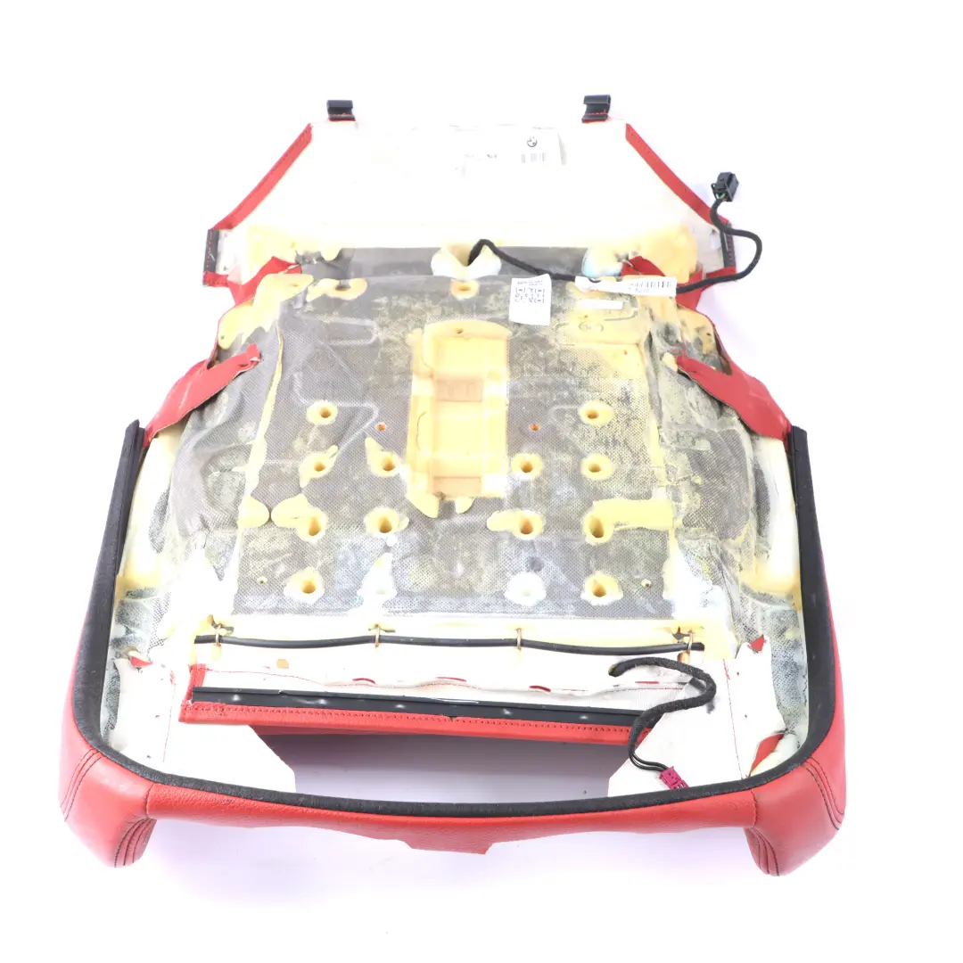 BMW F36 Seat Cover Front Right O/S Heated Sport Seat Coral Red Leather - SKU 7944254-2 - Part number 7944254