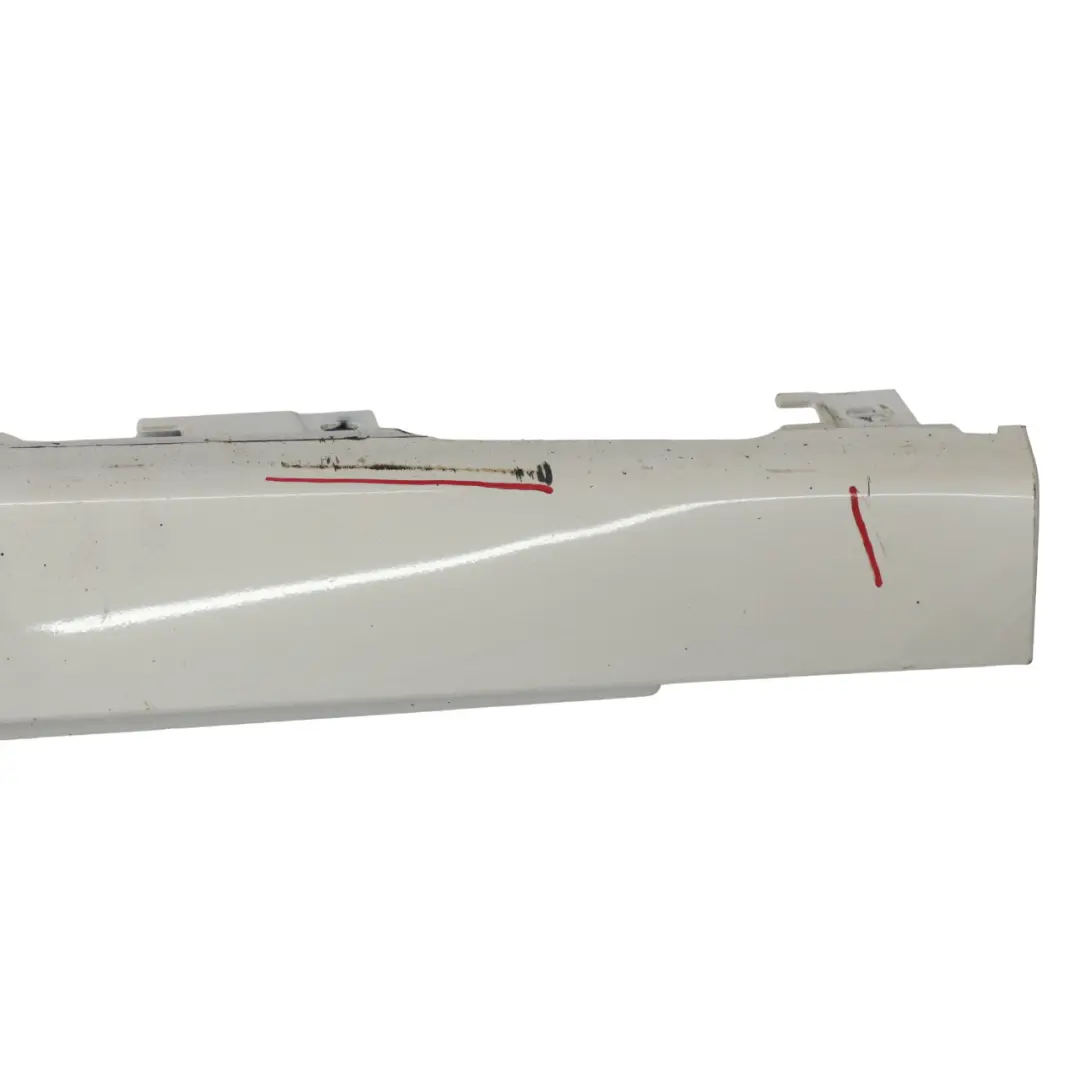  Side Skirt BMW F46 Sill Strip Covering Left N/S Mineralweiss Mineral White - A96 - SKU 7403805-MW - Part number 7403805