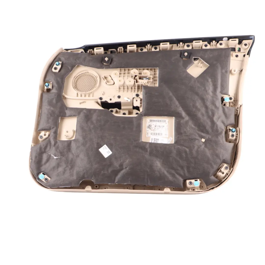 Door Card Front Left N/S Door Lining Panel Leather Canberra Beige to BMW F45 with Part number 7404827 BMW F45 Door Card Front Left N/S Door Lining Panel Leather Canberra Beige - SKU 7404827 - Part number 7404827