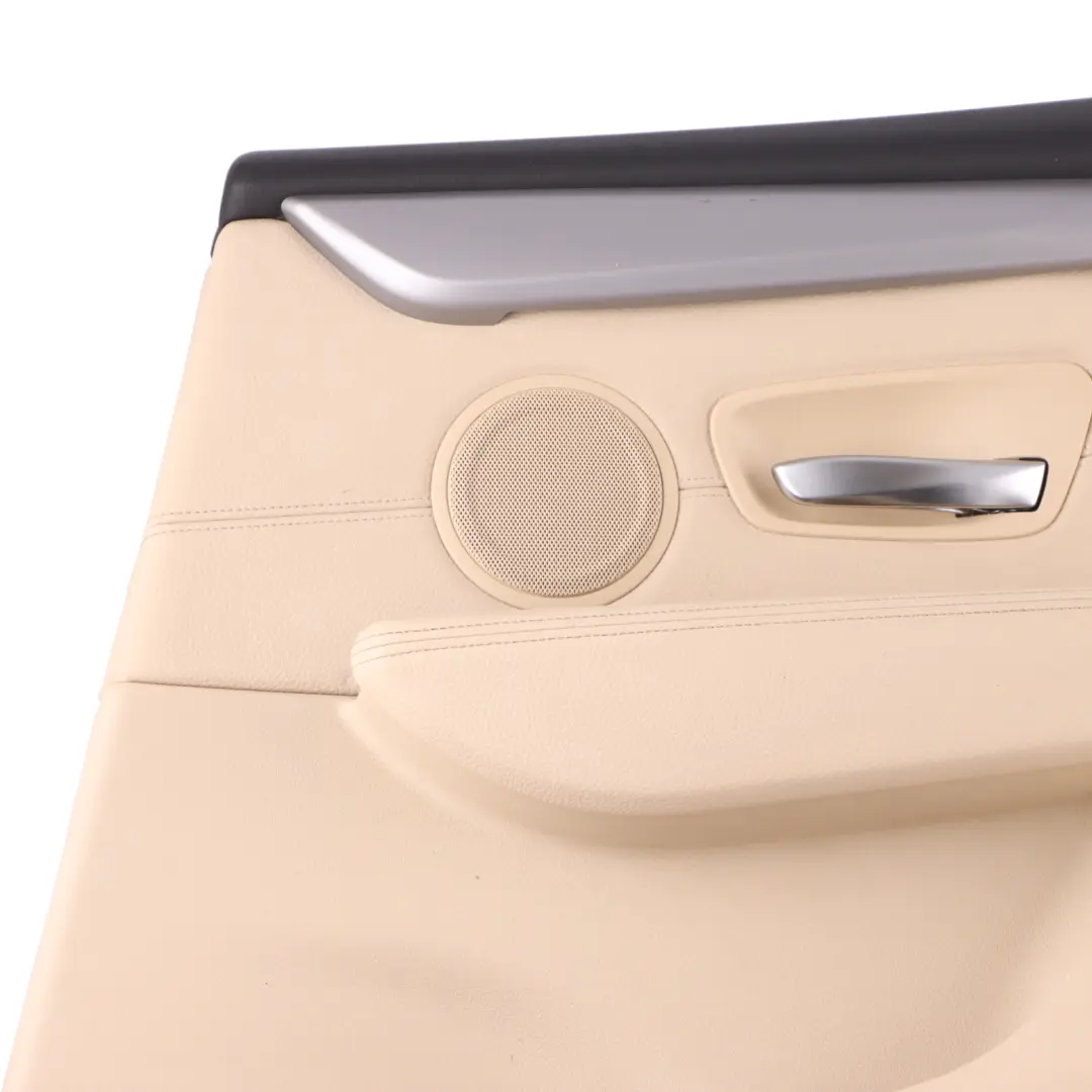 Door Card Rear Right O/S Door Lining Panel Leather Canberra Beige to BMW F45 with Part number 7405052 BMW F45 Door Card Rear Right O/S Door Lining Panel Leather Canberra Beige - SKU 7405052 - Part number 7405052