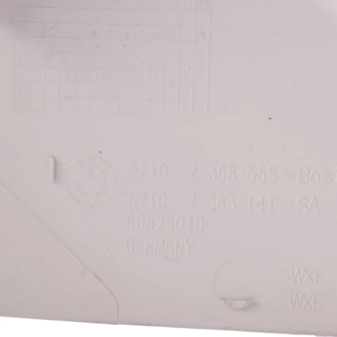 BMW G30 G12 Asiento Delantero Derecho Panel Lateral Exterior Elfenbein Blanco - SKU 7405726-1 - Número de pieza 7405726