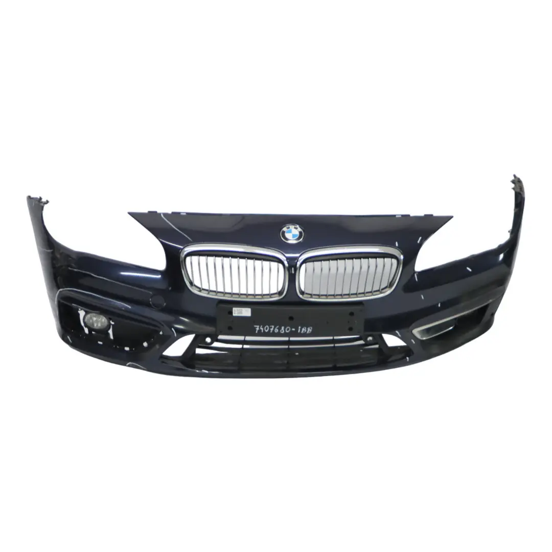 BMW F45 F46 Front Bumper Trim Panel Imperial Blue Metallic - A89 - SKU 7407680-IBB - Part number 7407680