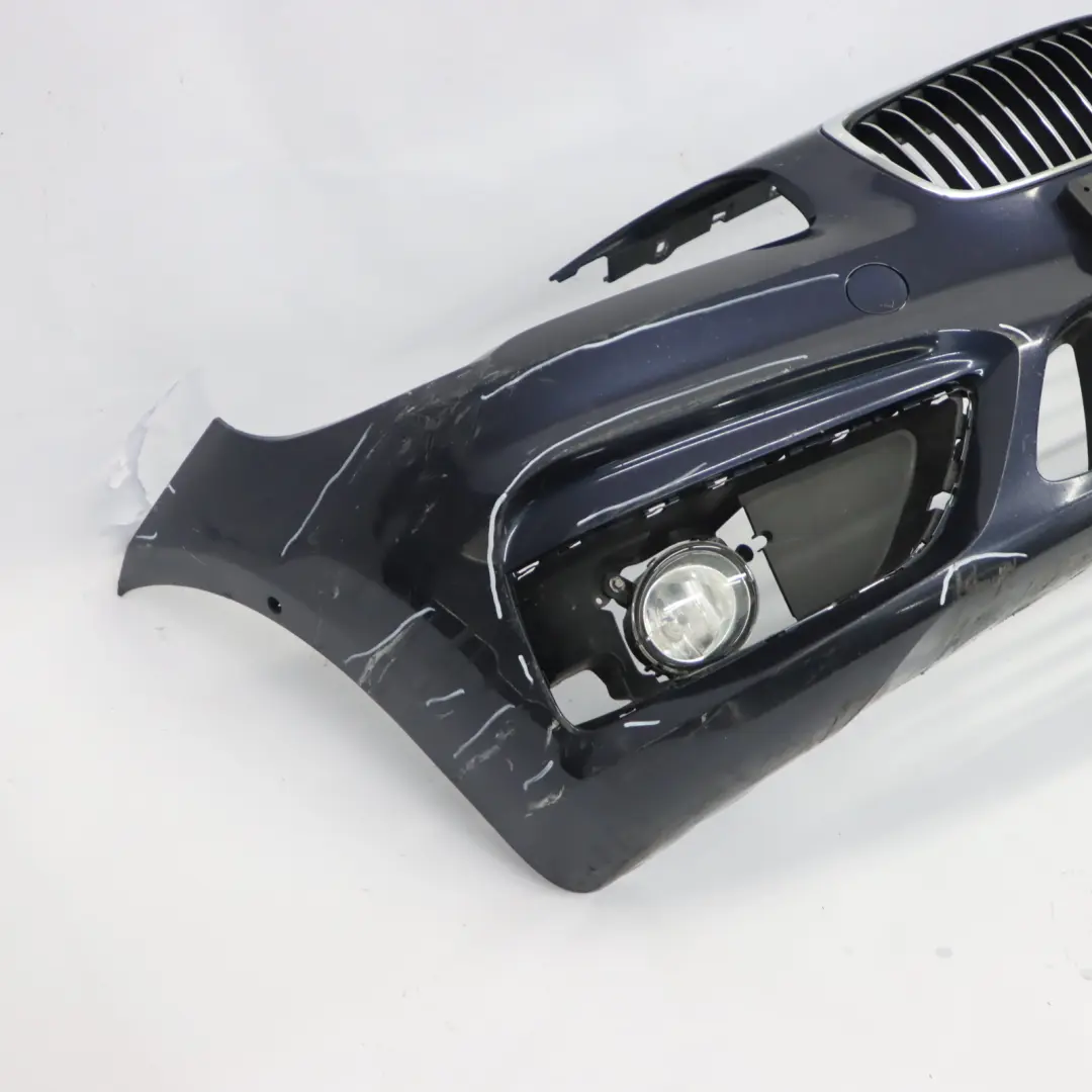 Front Bumper Trim Panel Imperial Blue Metallic - A89 to BMW F45 F46 with Part number 7407680 BMW F45 F46 Front Bumper Trim Panel Imperial Blue Metallic - A89 - SKU 7407680-IBB - Part number 7407680
