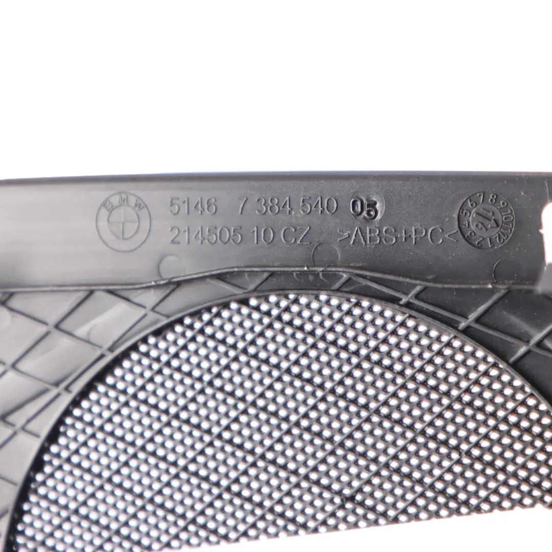 Rear Speaker Cover BMW G30 G31 Parcel Shelf Right O/S Audio Speaker Trim Panel - SKU 7419858 - Part number 7419858