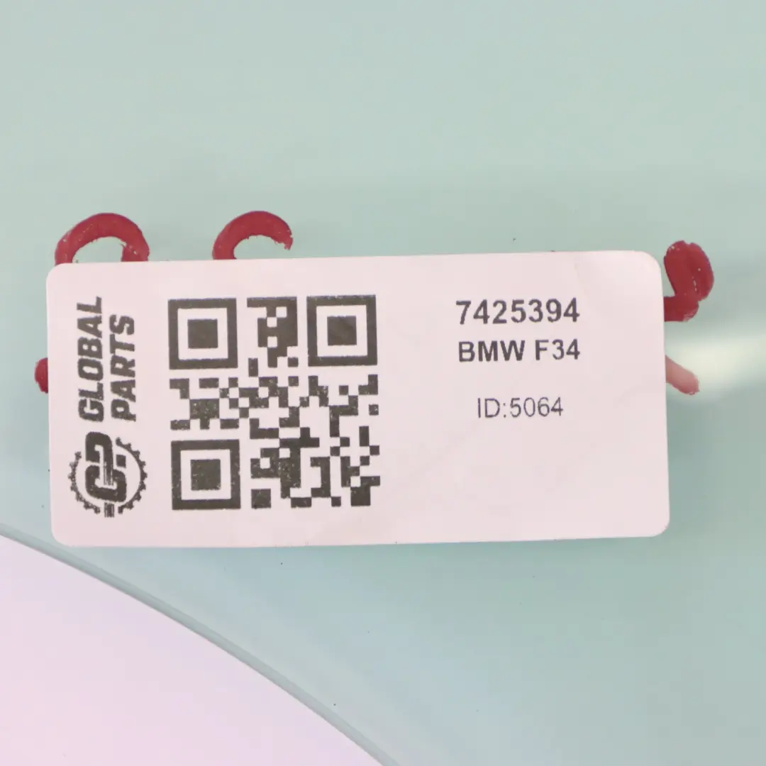 BMW F34 Gt Szyba Drzwi Przednia Prawa AS2 - SKU 7425394 - Numer Części 7425394