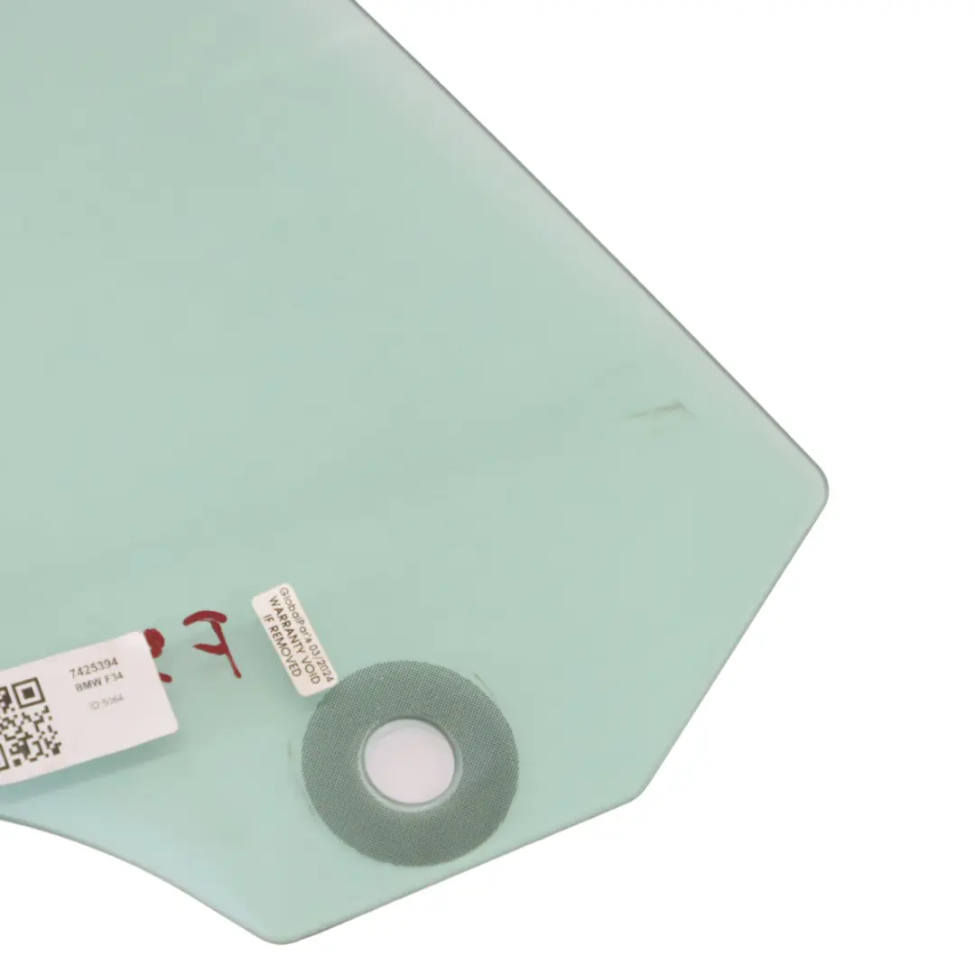 Glass Window BMW F34 Gt Front Door Right O/S Window Glazing AS2 to with Part number 7425394 Glass Window BMW F34 Gt Front Door Right O/S Window Glazing AS2 - SKU 7425394 - Part number 7425394