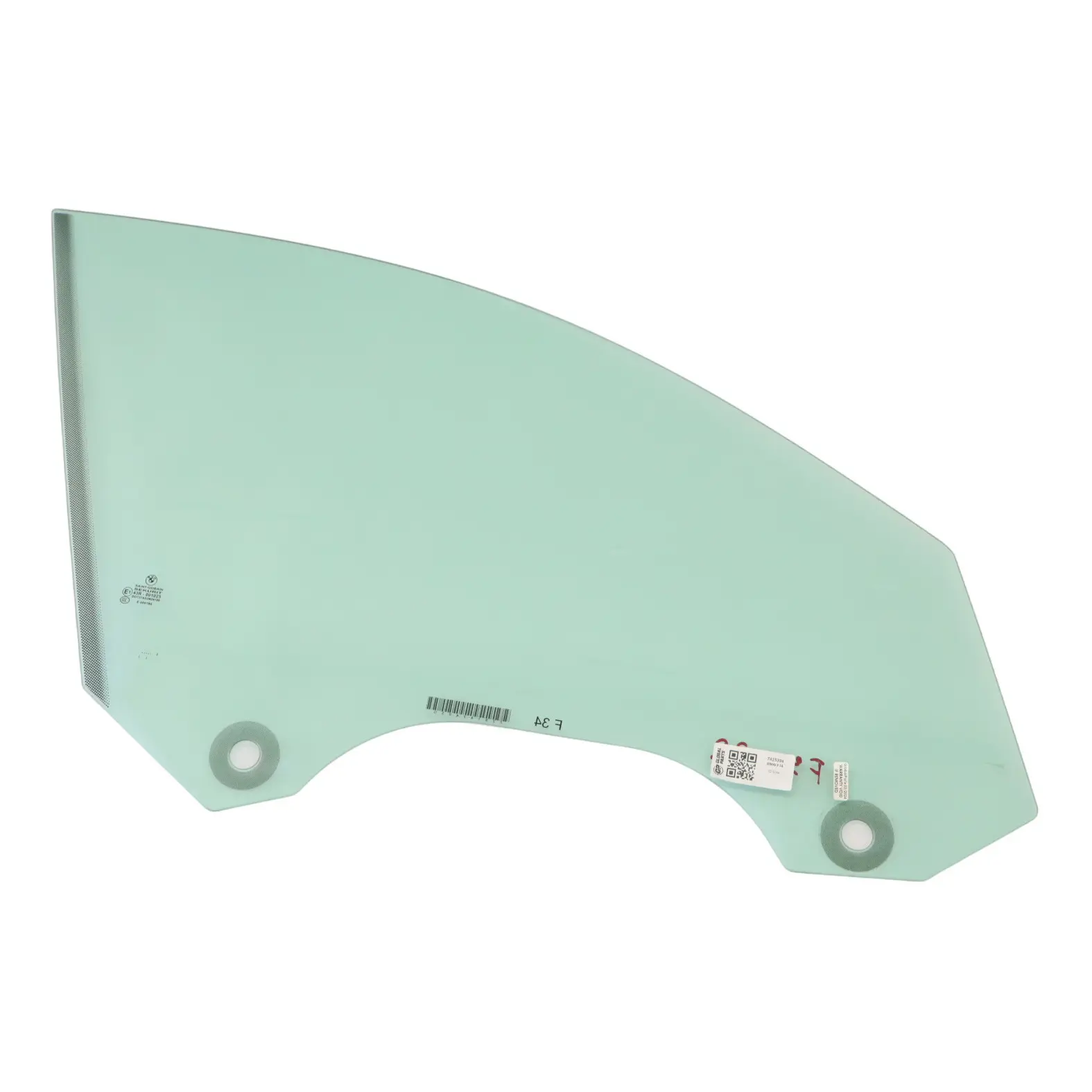 Glass Window BMW F34 Gt Front Door Right O/S Window Glazing AS2 7425394