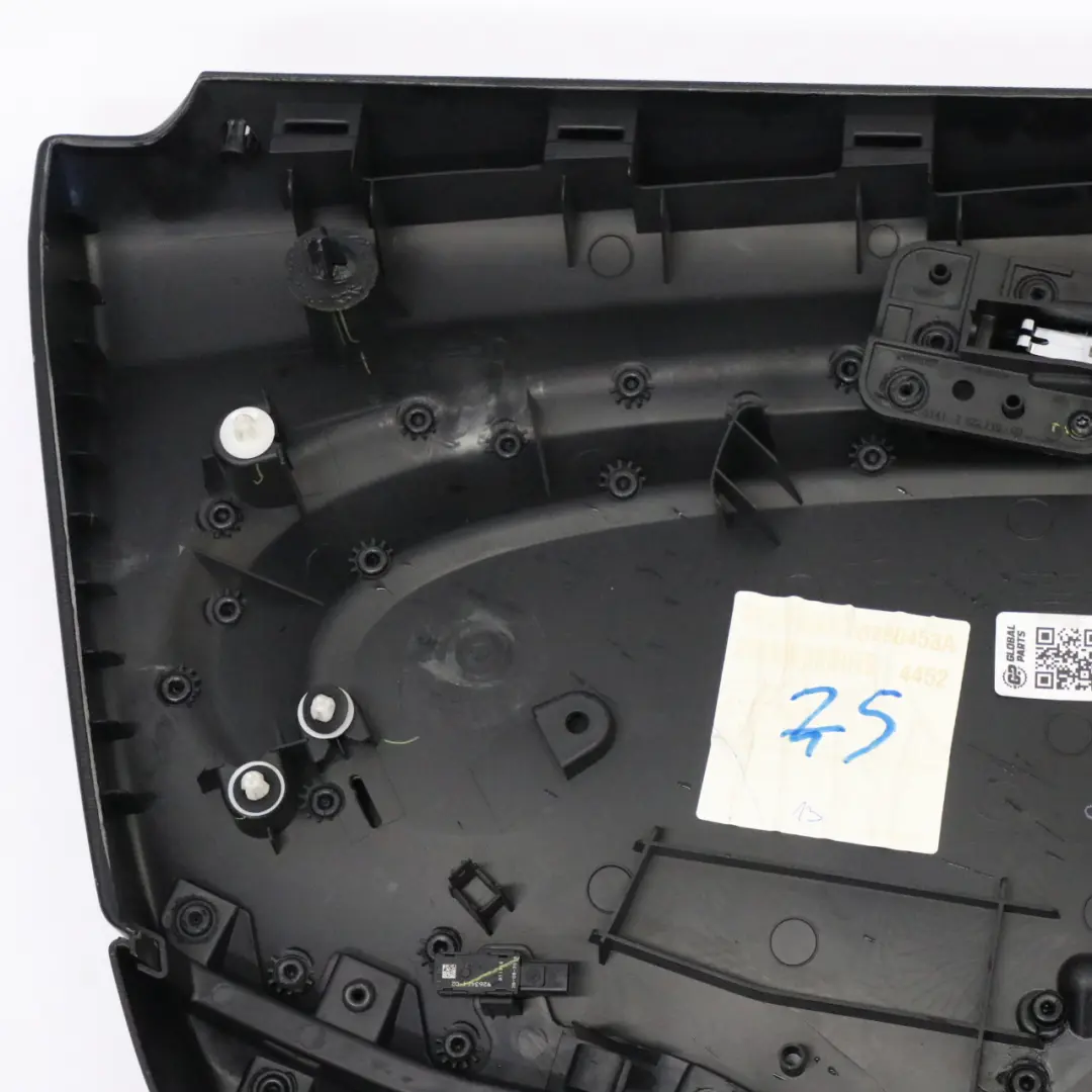 Right O/S Door Cover Card Trim Panel Carbon Black to Mini F55 Rear with Part number 7429336 Mini F55 Rear Right O/S Door Cover Card Trim Panel Carbon Black - SKU 7429336-1 - Part number 7429336