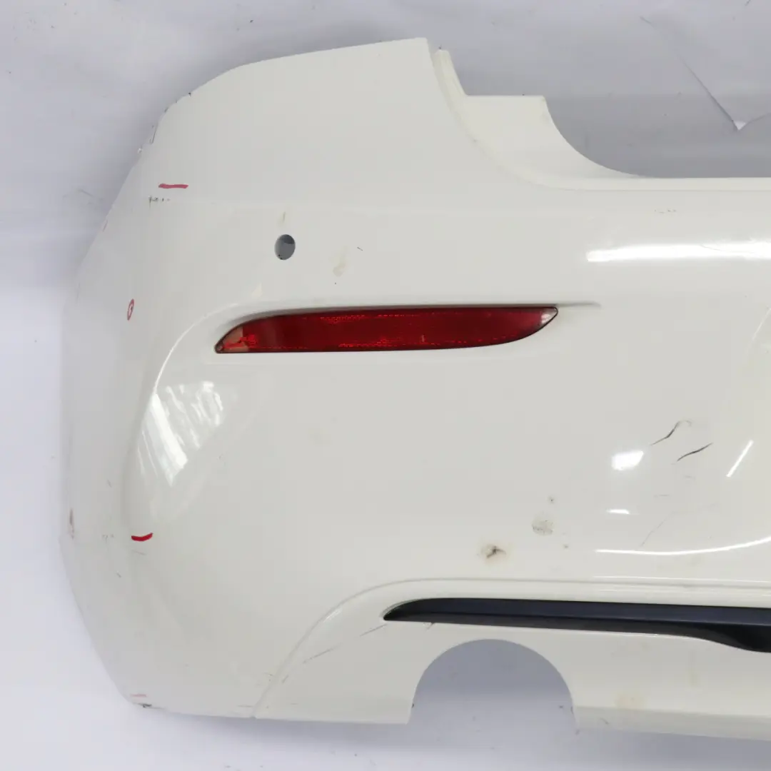 BMW F20 LCI Rear Bumper Trim Panel PDC F21 Alpinweiss Alpine White - 300 - SKU 7429773-AW - Part number 7429773