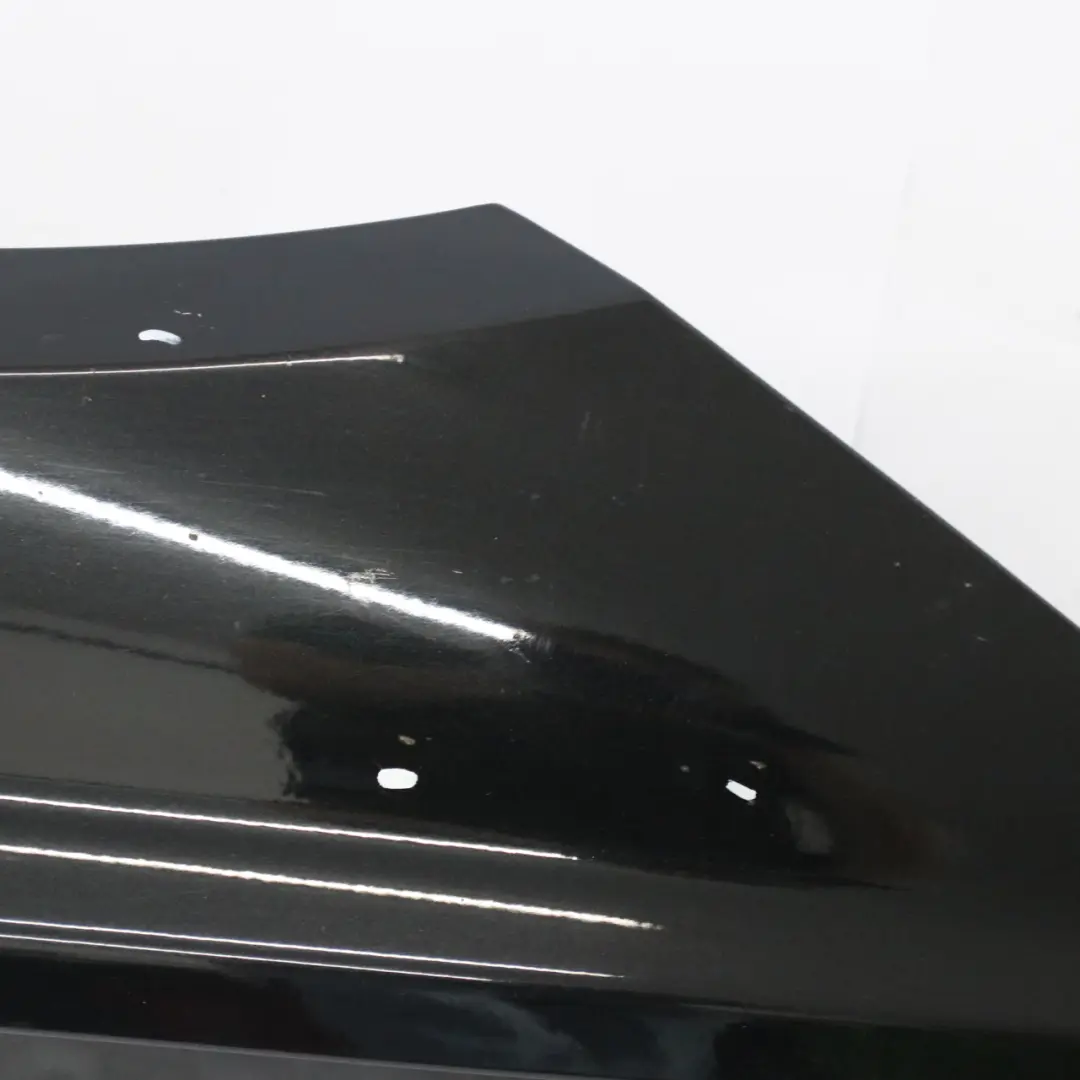BMW F30 Guardabarros Lateral F31 Delantero Izquierdo Negro Zafiro - 475 - SKU 7438439-BS4 - Número de pieza 7438439
