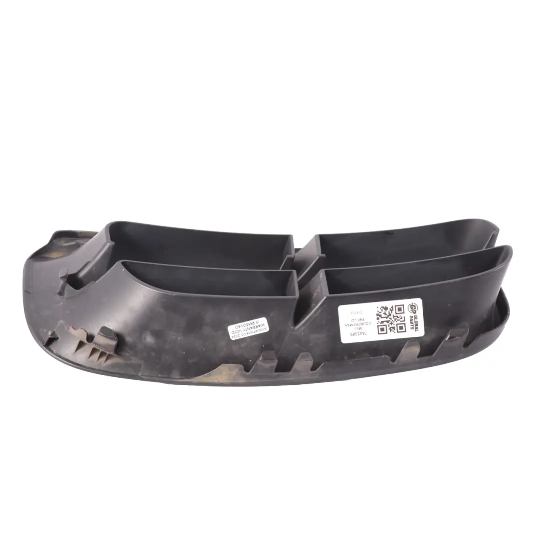 Parachoques Delantero Rejilla Entrada Aire Panel Izquierdo para Mini F60 JCW con número de pieza 7443389 Mini F60 JCW Parachoques Delantero Rejilla Entrada Aire Panel Izquierdo - SKU 7443389 - Número de pieza 7443389