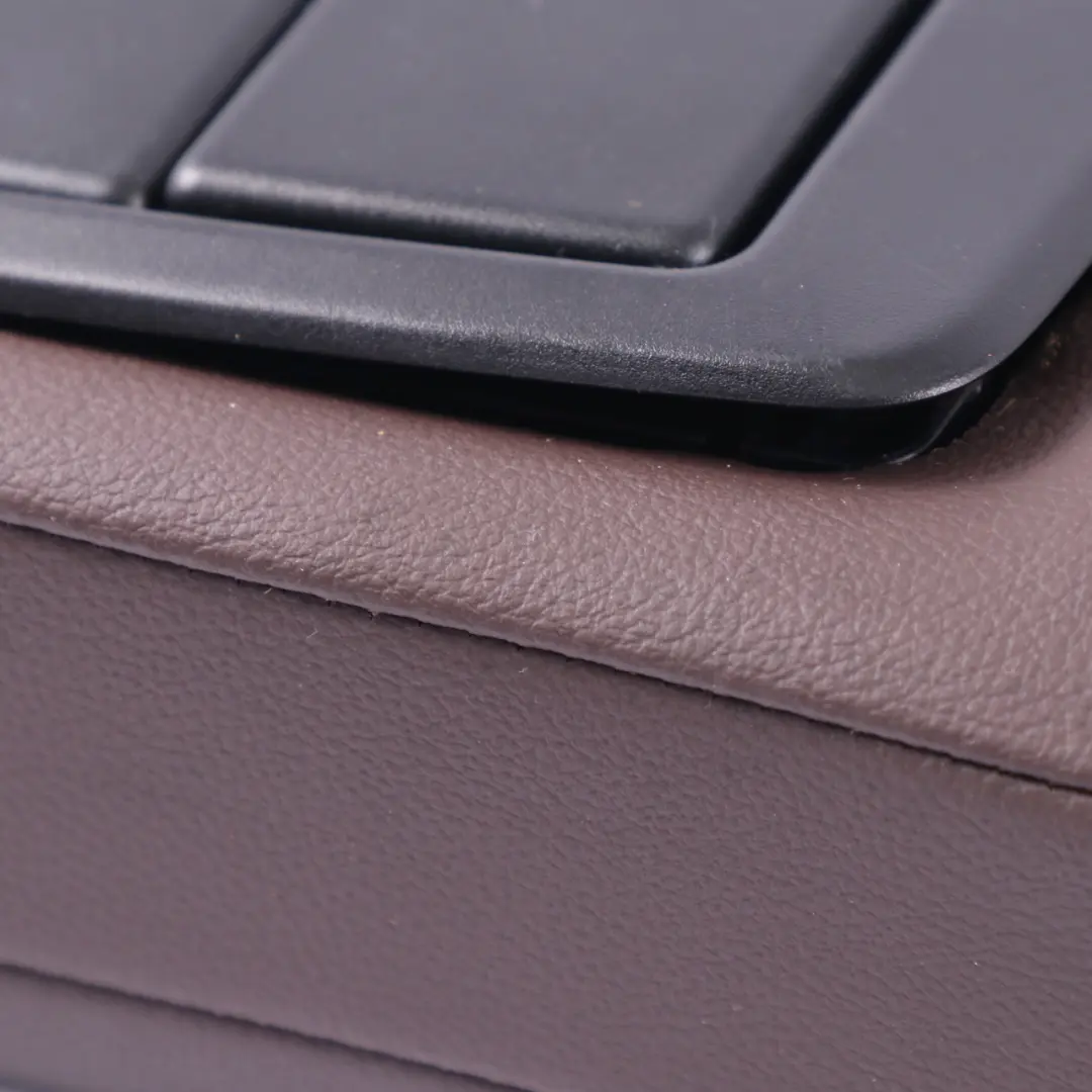 BMW G20 X3 G01 Rear Seat Armrest Arm Rest Holder Trim Panel Leather Mokka - SKU 7469797 - Part number 7469797