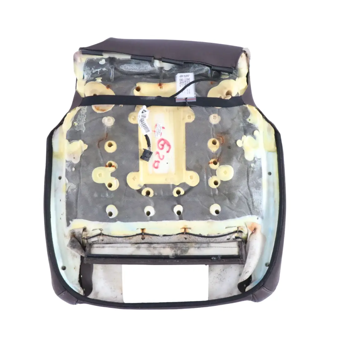 Sedile anteriore destro sinistro Copricuscino in pelle Vernasca Mocca per BMW G20 con numero di parte 7472480 BMW G20 Sedile anteriore destro sinistro Copricuscino in pelle Vernasca Mocca - SKU 7472480 - Numero di parte 7472480