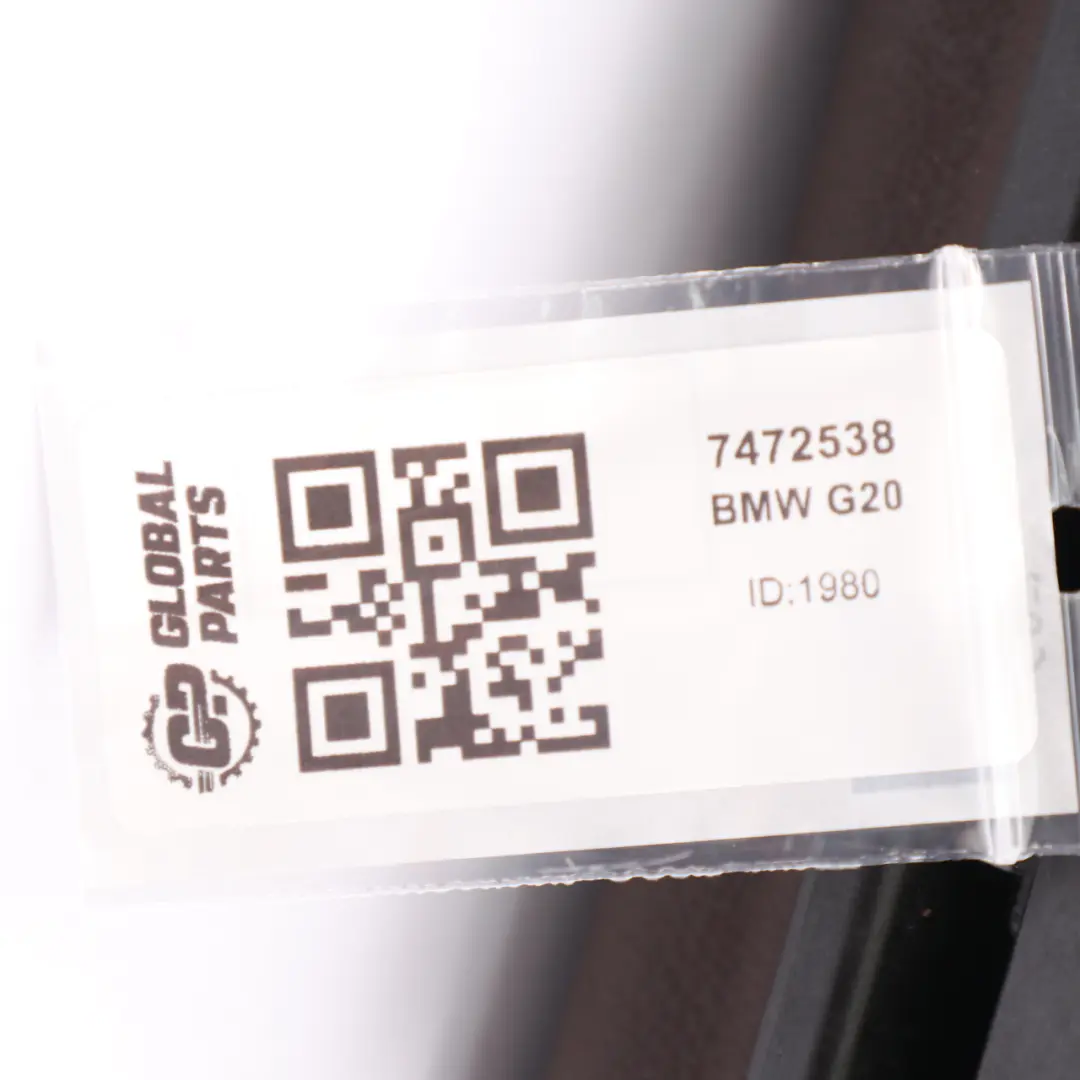 BMW G20 G21 Vordersitz Rechts Links Oberschenkelauflage Leder Mokka - SKU 7472538 - Teilenummer 7472538