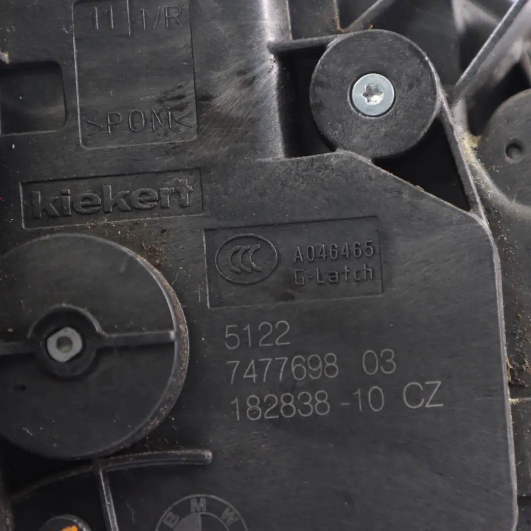 Cerradura Puerta BMW G11 G12 LCI G30 Cerradura Puerta Trasera Derecha para con número de pieza 7477698 Cerradura Puerta BMW G11 G12 LCI G30 Cerradura Puerta Trasera Derecha - SKU 7477698-1 - Número de pieza 7477698