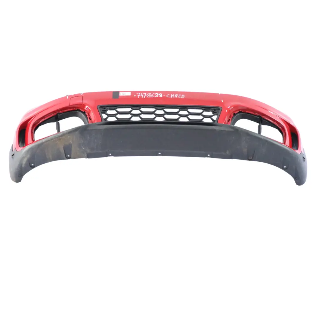 Mini Countryman F60 JCW Frontstoßstange Zierleiste Chili Rot - 851 - SKU 7478628-CHRED - Teilenummer 7478628
