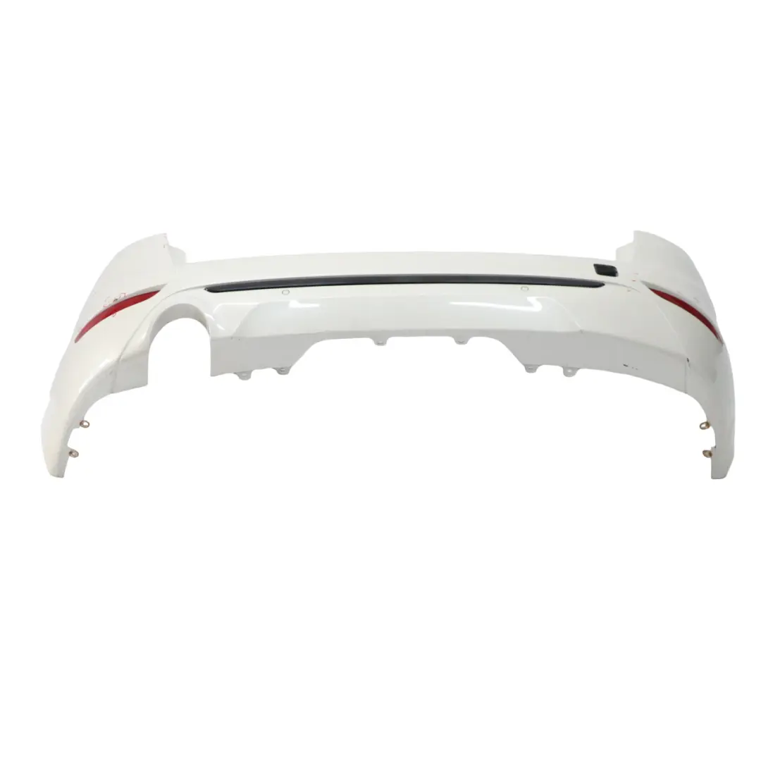 Bumper Rear Trim Panelling Cover PDC Mineralweiss Mineral White A96 to BMW F46 LCI with Part number 7480324 BMW F46 LCI Bumper Rear Trim Panelling Cover PDC Mineralweiss Mineral White A96 - SKU 7480324-MW - Part number 7480324