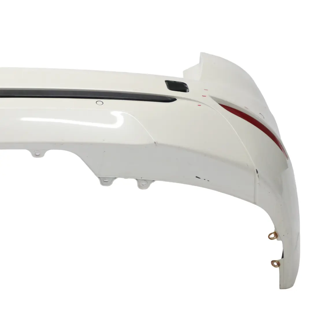 Bumper Rear Trim Panelling Cover PDC Mineralweiss Mineral White A96 to BMW F46 LCI with Part number 7480324 BMW F46 LCI Bumper Rear Trim Panelling Cover PDC Mineralweiss Mineral White A96 - SKU 7480324-MW - Part number 7480324