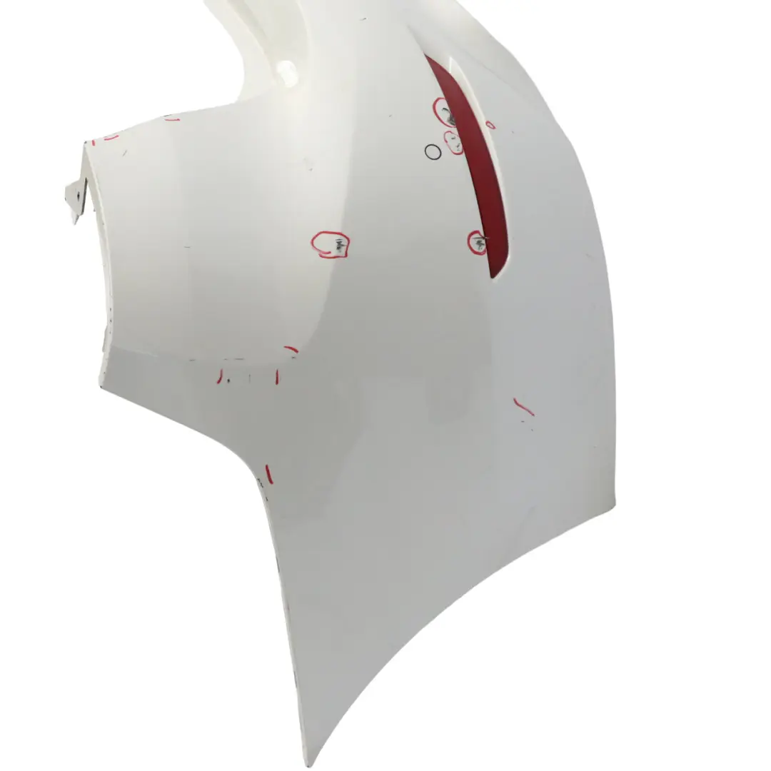 Bumper Rear Trim Panelling Cover PDC Mineralweiss Mineral White A96 to BMW F46 LCI with Part number 7480324 BMW F46 LCI Bumper Rear Trim Panelling Cover PDC Mineralweiss Mineral White A96 - SKU 7480324-MW - Part number 7480324