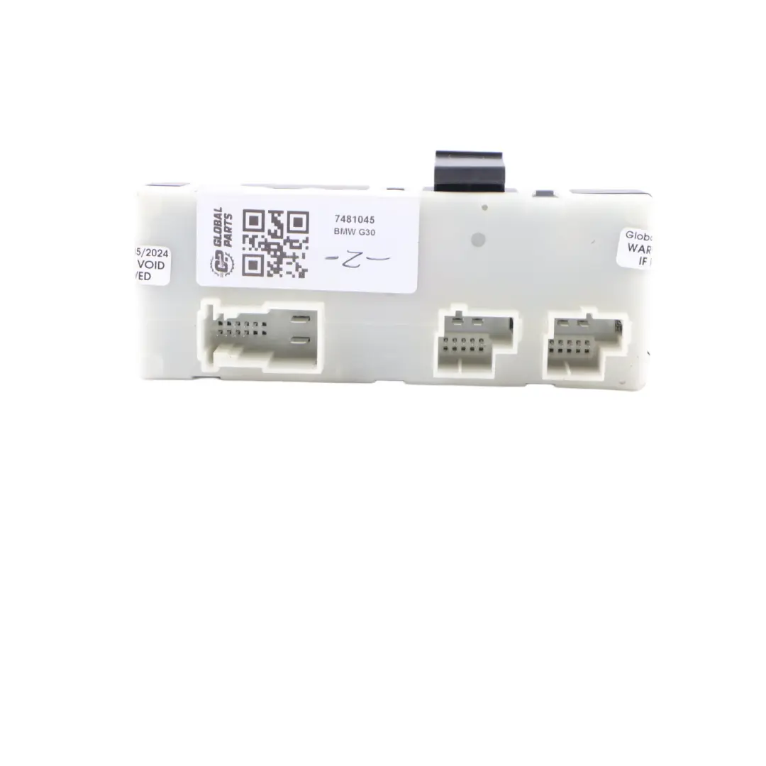 Module Power Trunk Lid Function Control Unit ECU to BMW G11 G30 Tailgate with Part number 7481045 BMW G11 G30 Tailgate Module Power Trunk Lid Function Control Unit ECU - SKU 7481045 - Part number 7481045