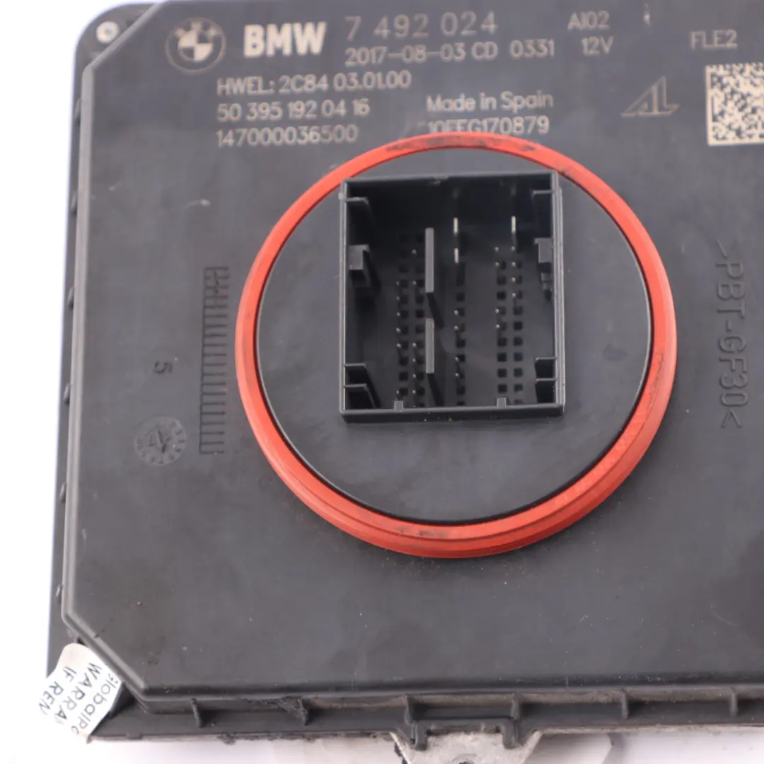 Headlight Module BMW F20 F21 Headlight Control Module Ballast Unit  - SKU 7492024 - Part number 7492024