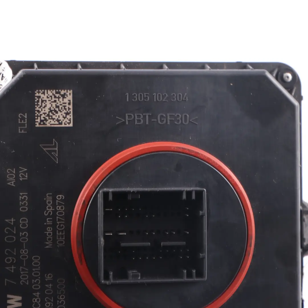 Module Phares BMW F20 F21 Module de contrôle des phares Ballast Unit pour à propos du numéro de pièce 7492024 Module Phares BMW F20 F21 Module de contrôle des phares Ballast Unit - SKU 7492024 - Numéro de pièce 7492024