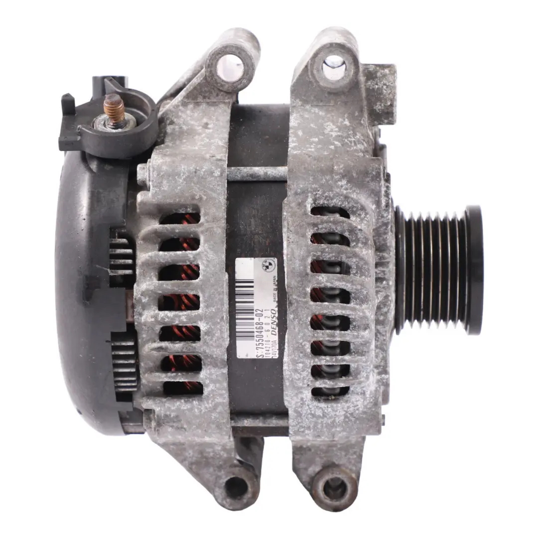 Gasolina N43 Alternador Generador 170A Denso para BMW E81 E87 LCI E90 E91 con número de pieza 7550468 BMW E81 E87 LCI E90 E91 Gasolina N43 Alternador Generador 170A Denso - SKU 7550468-3 - Número de pieza 7550468