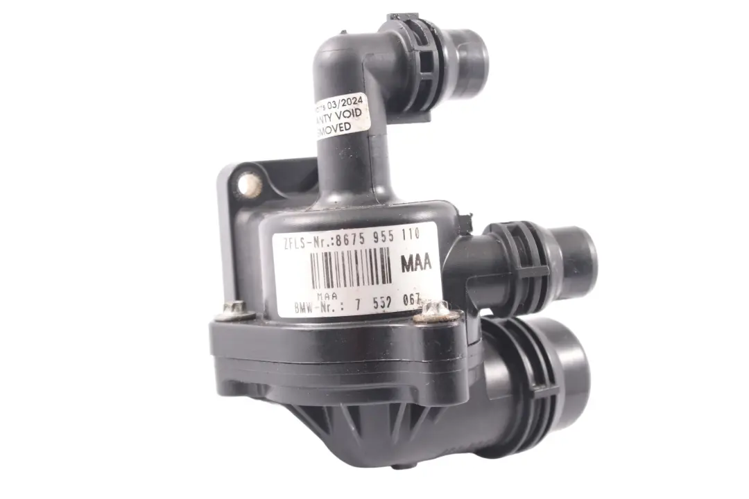  Thermostat BMW X1 E84 N46N Boîtier thermostat refroidissement l'eau - SKU 7552067 - Numéro de pièce 7572859