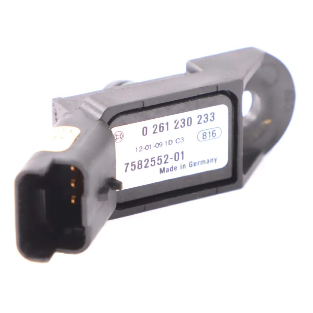 Gasolina N14 Sensor presión colector admisión para Mini Cooper R55 R56 R58 con número de pieza 7582552 Mini Cooper R55 R56 R58 Gasolina N14 Sensor presión colector admisión - SKU 7582552 - Número de pieza 7582552