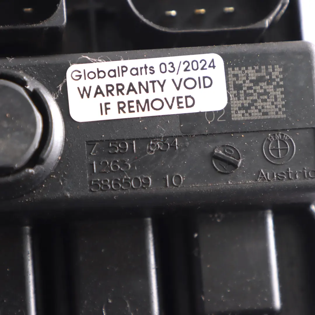  Unidad control BMW F01 F10 F20 F21 F30 F87 Unidad alimentación integrado - SKU 7591534-2 - Número de pieza 7591534