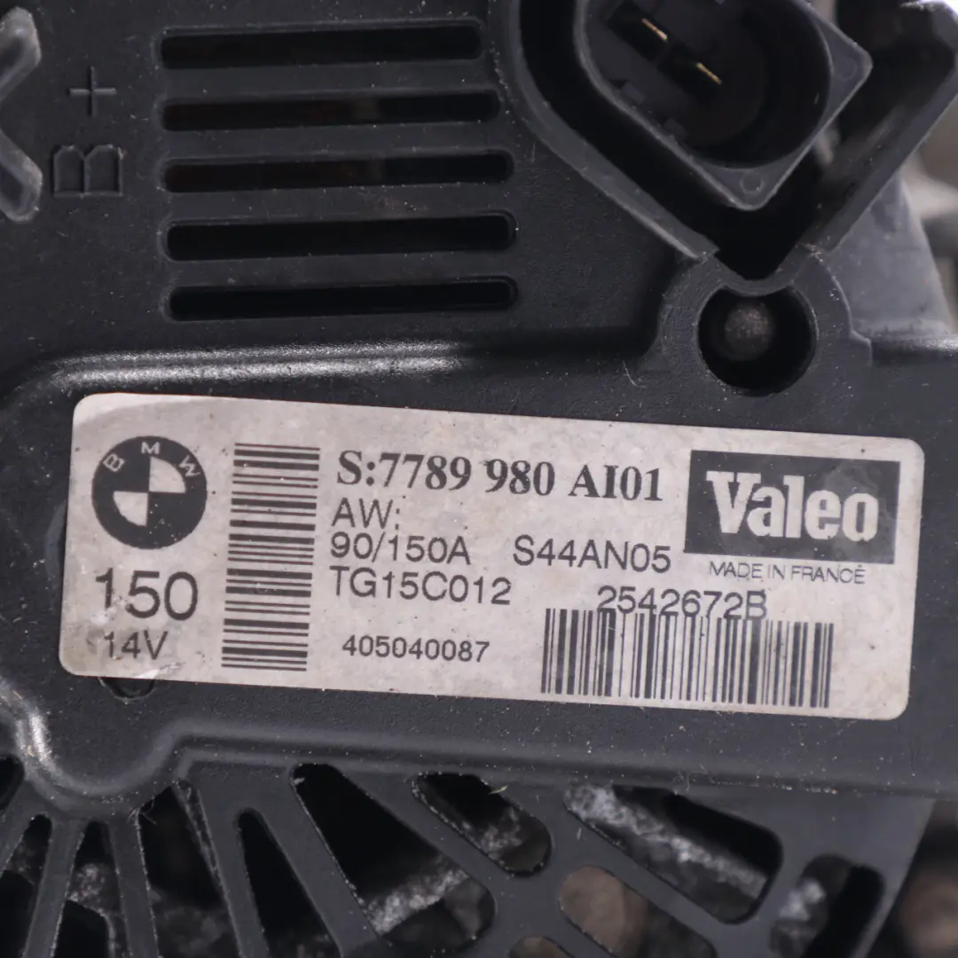 BMW E46 M47N M57N Alternatore Generatore 150A Valeo - SKU 7789980-2 - Numero di parte 7789980