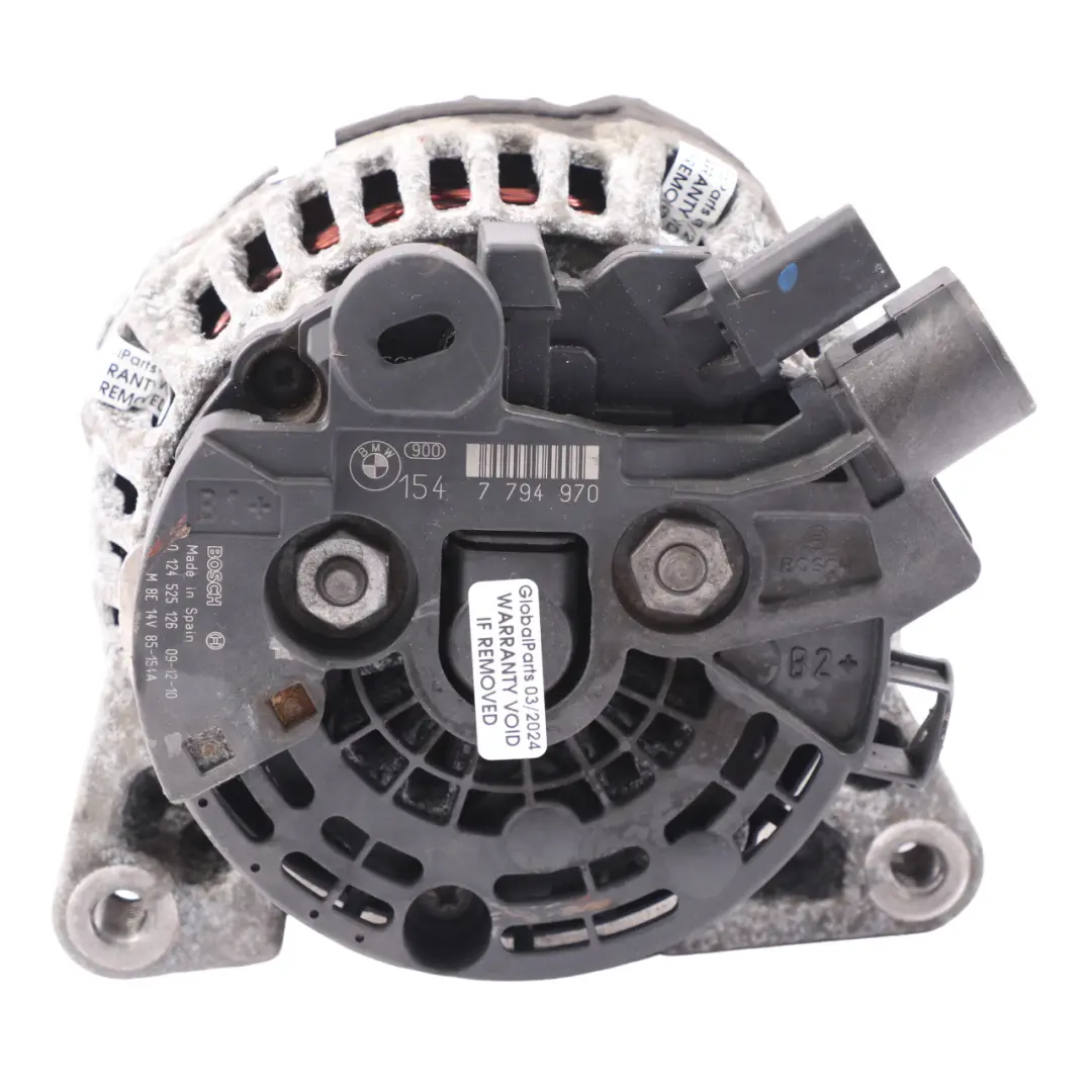 Alternatore Generatore Diesel 150A 7794970 per MINI Cooper One D R55 R56 con numero di parte 7806779 MINI Cooper One D R55 R56 Alternatore Generatore Diesel 150A 7794970 - SKU 7806779-1 - Numero di parte 7806779