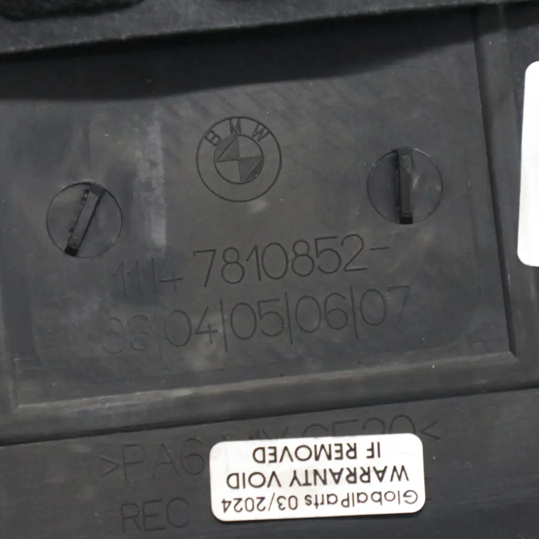 BMW E90 E91 E92 E93 LCI Osłona silnika diesel N47N - SKU 7810852-2 - Numer Części 7810852
