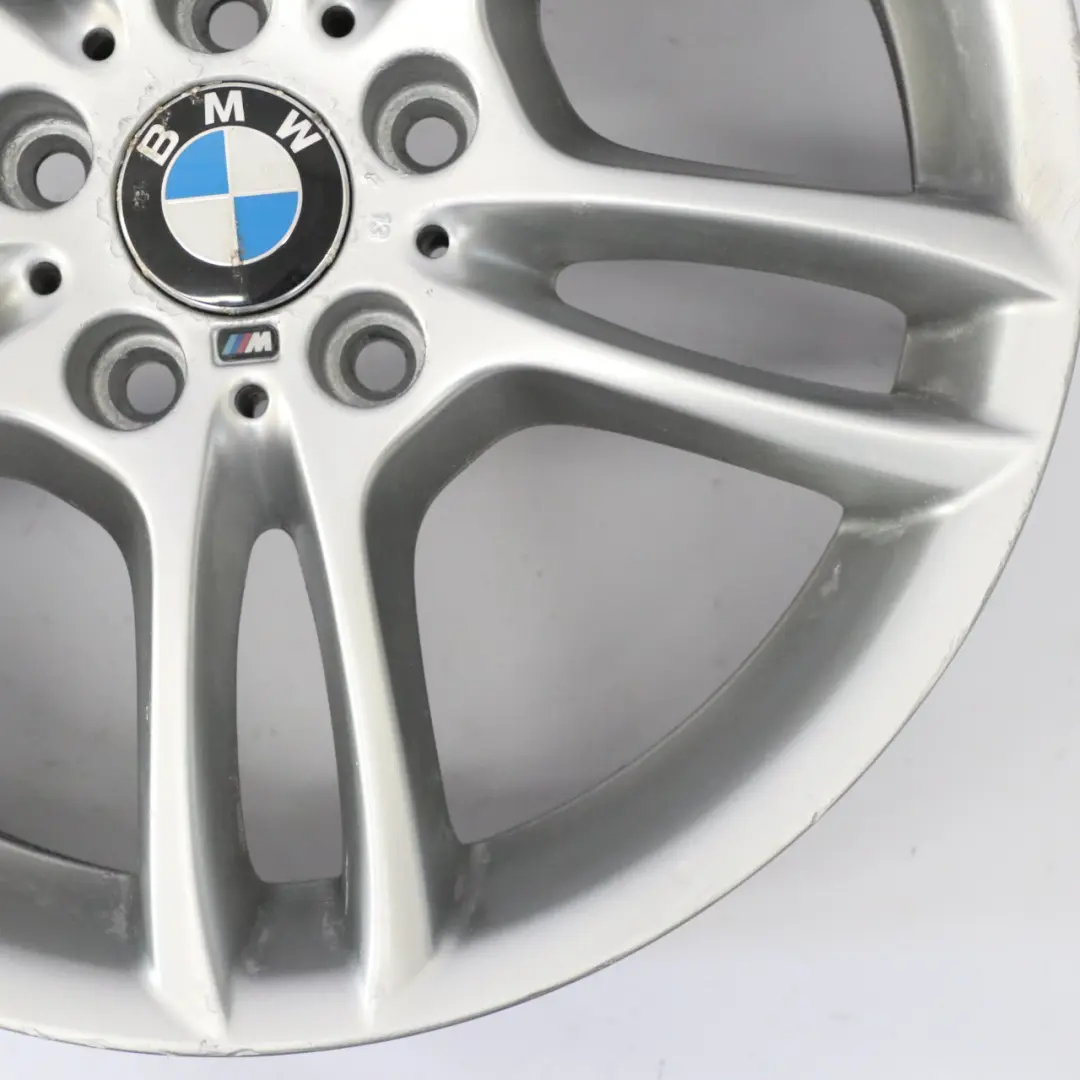 BMW E81 E87 Jante arrière alliage argenté 18" 8,5J ET:52 M Double rayon - SKU 7842608-3 - Numéro de pièce 7842608