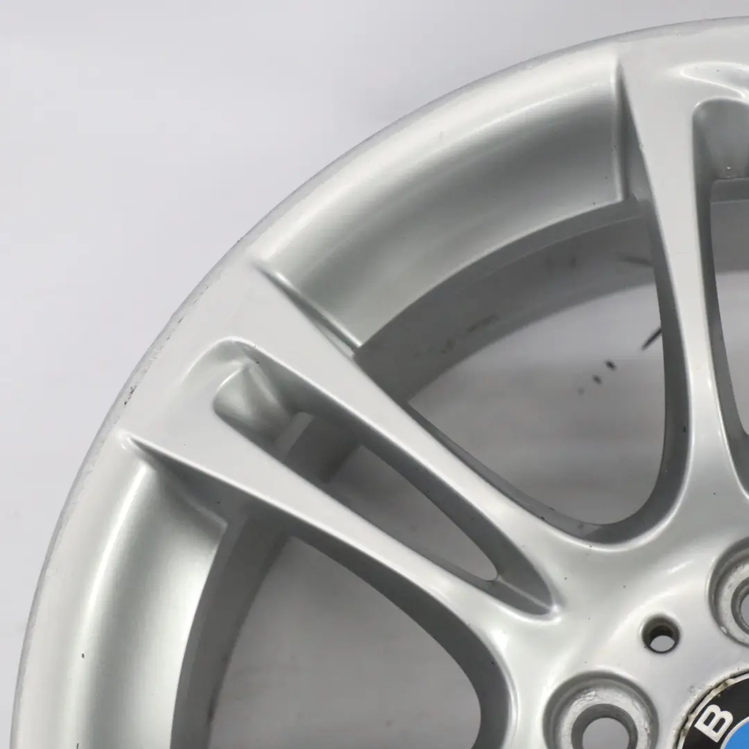 BMW F10 F11 F12 Argento Cerchione IN Lega Ruota M Doppio Raggio 350 9J 18" - SKU 7842651-1 - Numero di parte 7842651