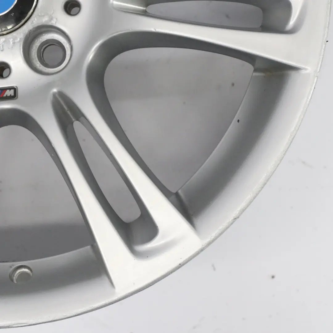 BMW F10 F11 F12 Argento Cerchione IN Lega Ruota M Doppio Raggio 350 9J 18" - SKU 7842651-1 - Numero di parte 7842651