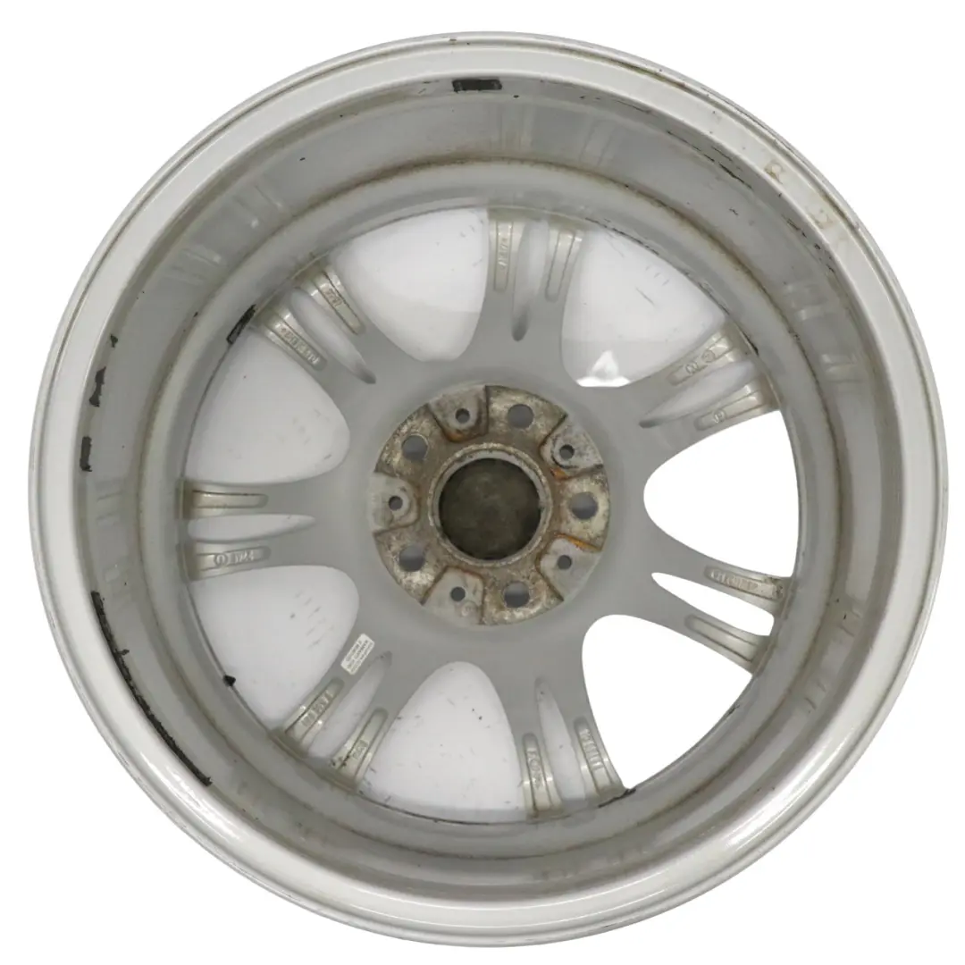 BMW F10 F11 F12 Jante Alliage Argentée M Deux Branches 350 9J 18" ET:44 - SKU 7842651-2 - Numéro de pièce 7842651