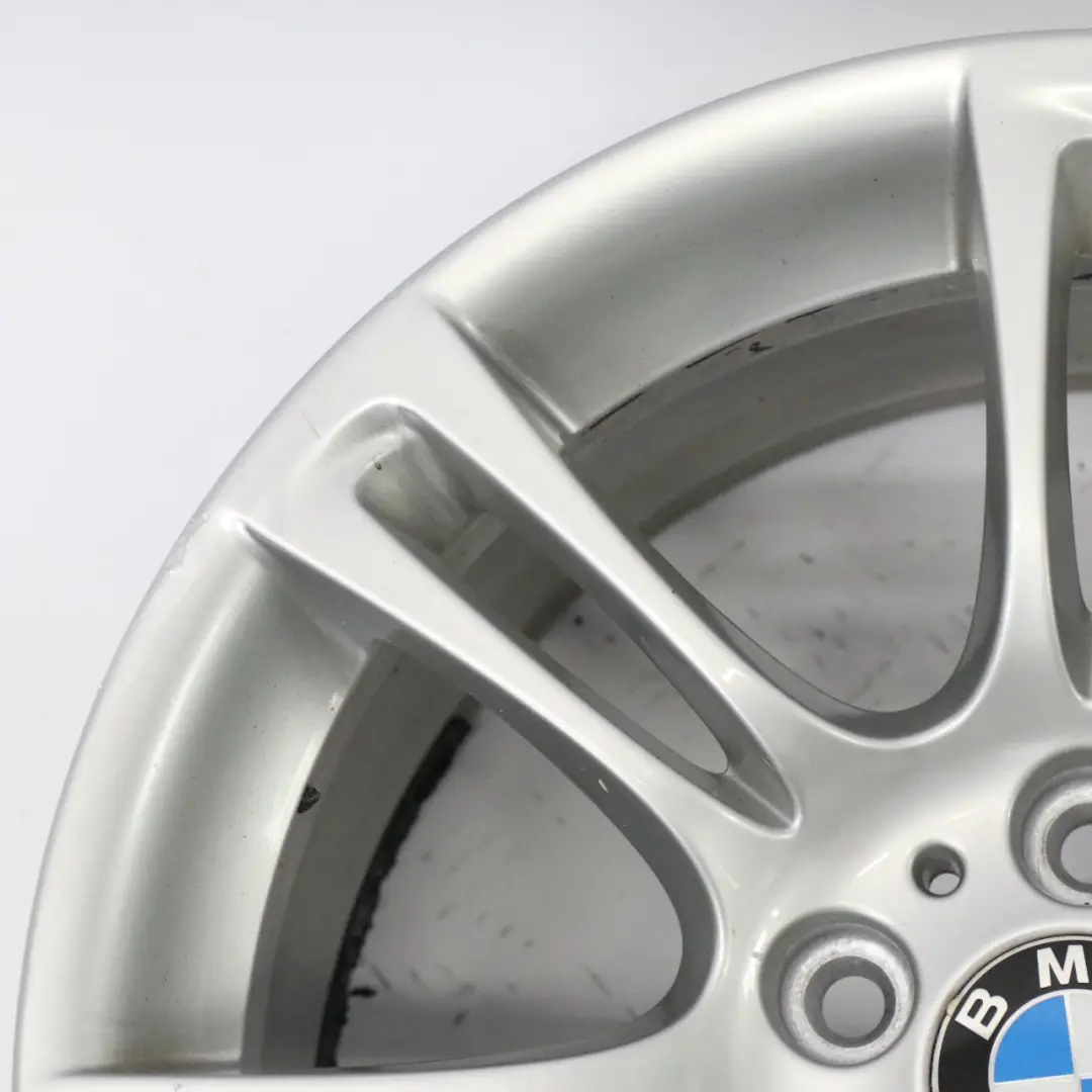 BMW F10 F11 F12 Silver Wheel Alloy Rim M Double Spoke 350 9J 18" ET:44 - SKU 7842651-2 - Part number 7842651