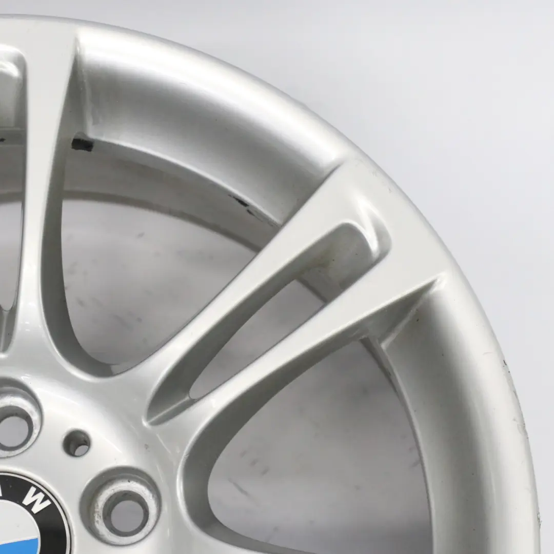 BMW F10 F11 F12 Argento Cerchione IN Lega Ruota M Doppio Raggio 350 9J 18" - SKU 7842651-2 - Numero di parte 7842651
