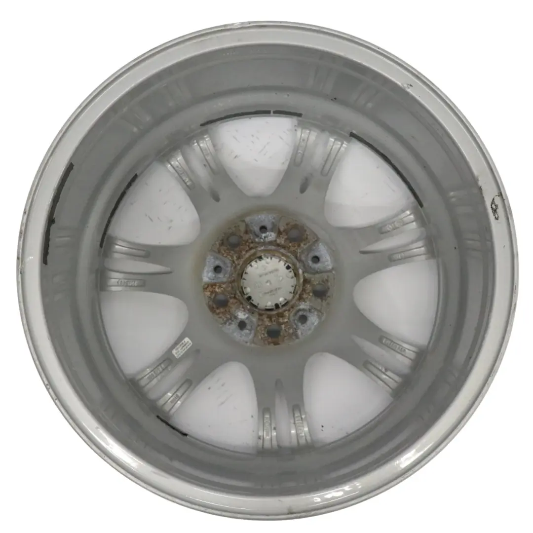 BMW F10 F11 F12 Silver Wheel Alloy Rim M Double Spoke 350 9J 18" ET:44 - SKU 7842651-3 - Part number 7842651