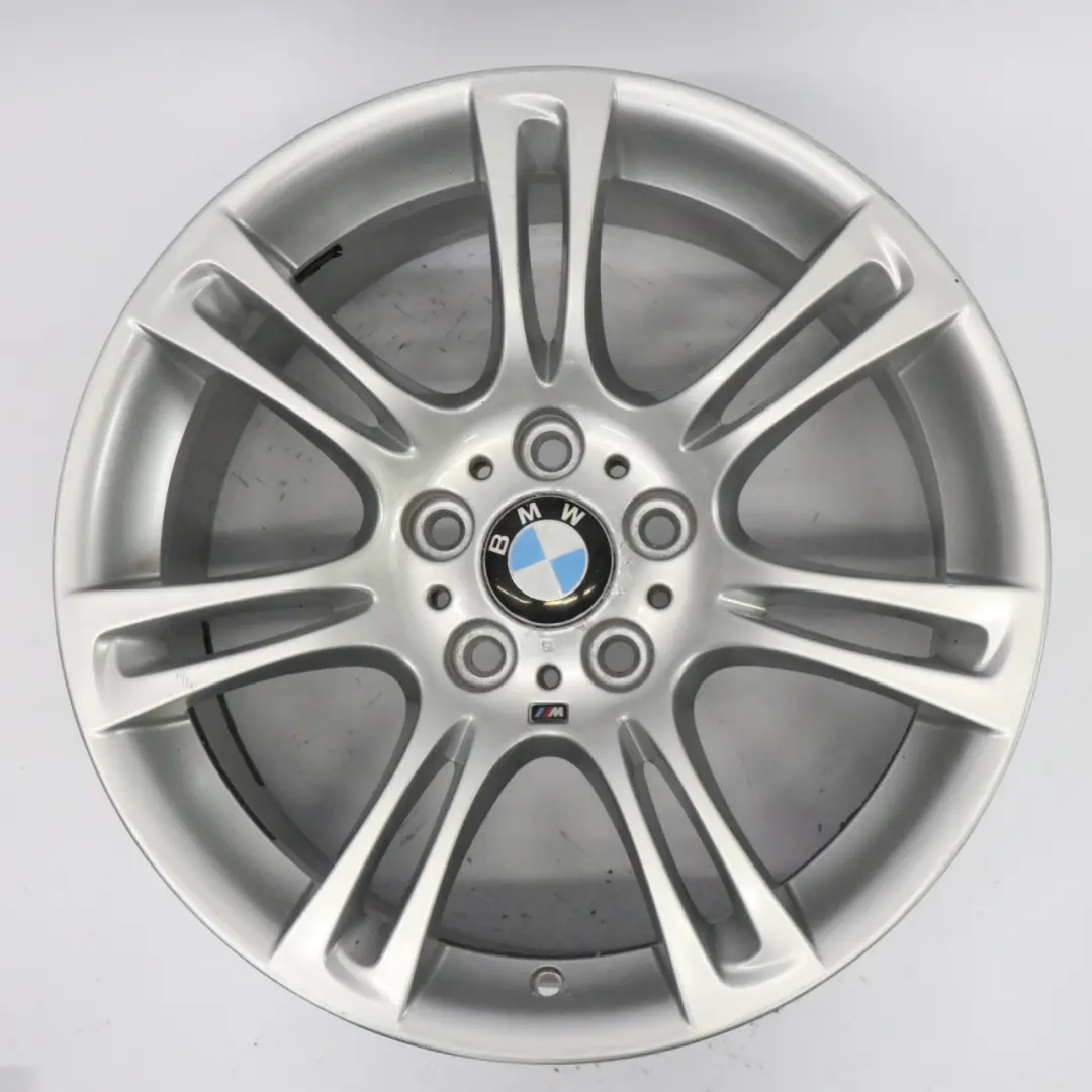 BMW F10 F11 F12 Silver Wheel Alloy Rim M Double Spoke 350 9J 18" ET:44 - SKU 7842651-3 - Part number 7842651
