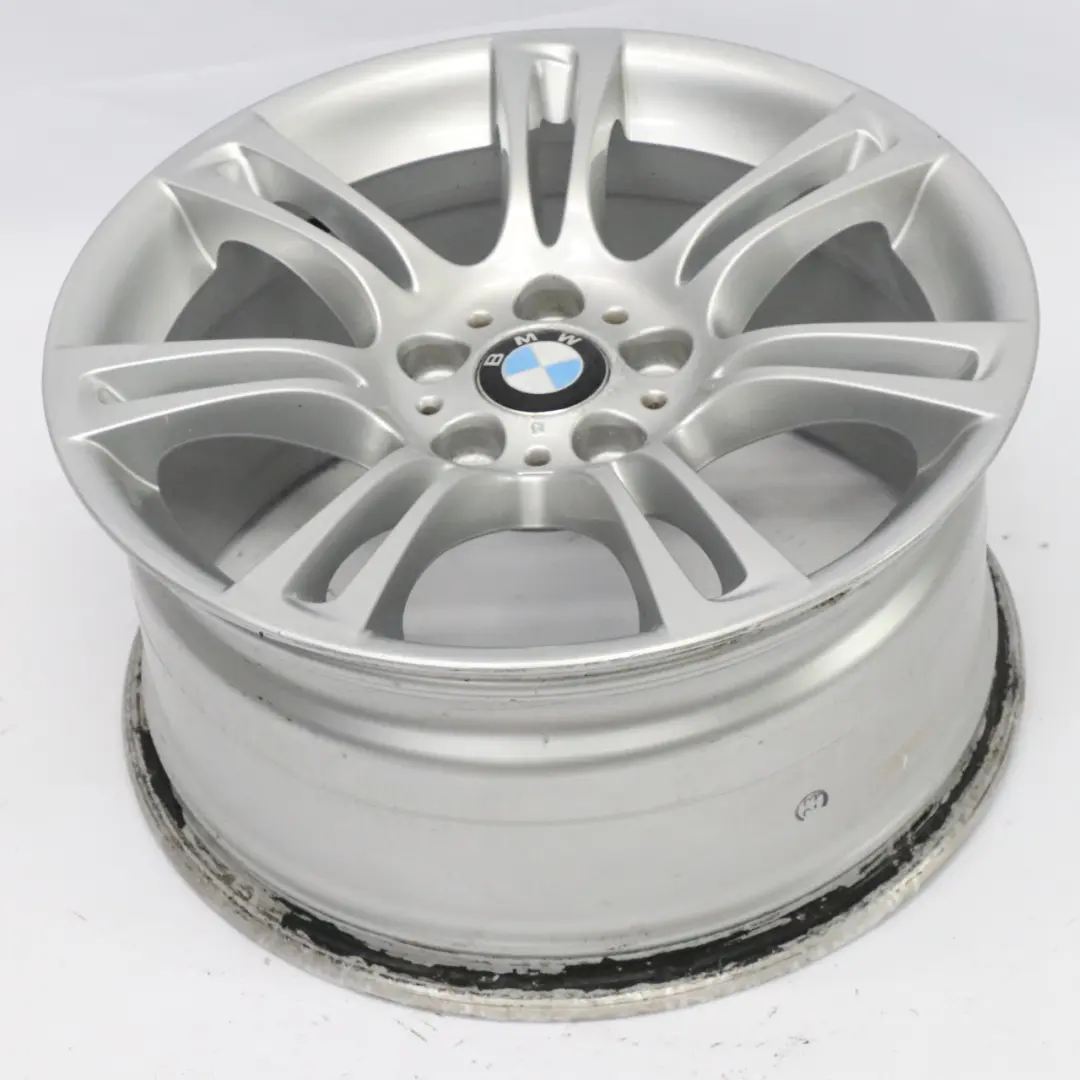 BMW F10 F11 F12 Silver Wheel Alloy Rim M Double Spoke 350 9J 18" ET:44 - SKU 7842651-3 - Part number 7842651