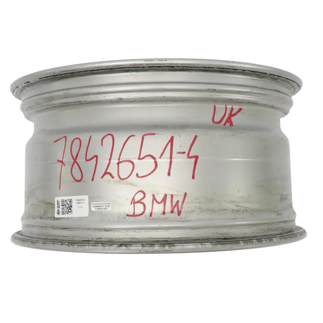 Alloy Rim M Double Spoke 350 9J 18" ET:44 to BMW F10 F11 F12 Silver Wheel with Part number 7842651 BMW F10 F11 F12 Silver Wheel Alloy Rim M Double Spoke 350 9J 18" ET:44 - SKU 7842651-4 - Part number 7842651