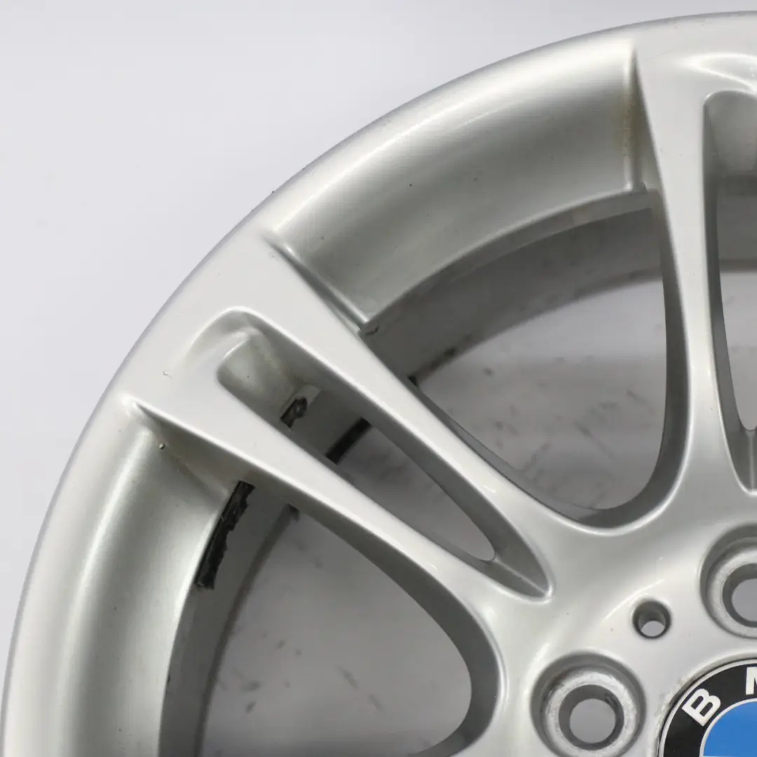 BMW F10 F11 F12 Silver Wheel Alloy Rim M Double Spoke 350 9J 18" ET:44 - SKU 7842651-4 - Part number 7842651