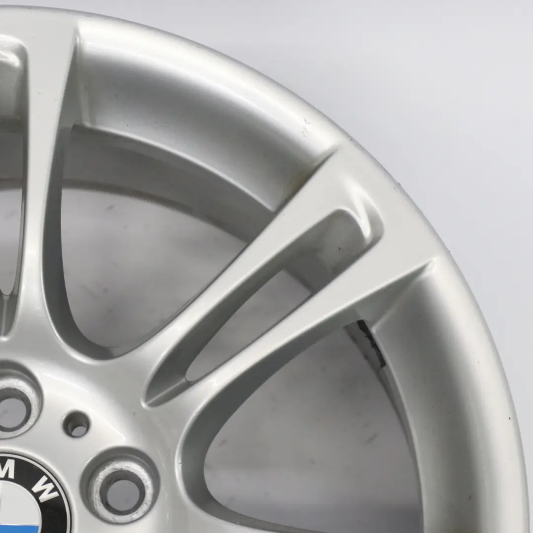 Alloy Rim M Double Spoke 350 9J 18" ET:44 to BMW F10 F11 F12 Silver Wheel with Part number 7842651 BMW F10 F11 F12 Silver Wheel Alloy Rim M Double Spoke 350 9J 18" ET:44 - SKU 7842651-4 - Part number 7842651