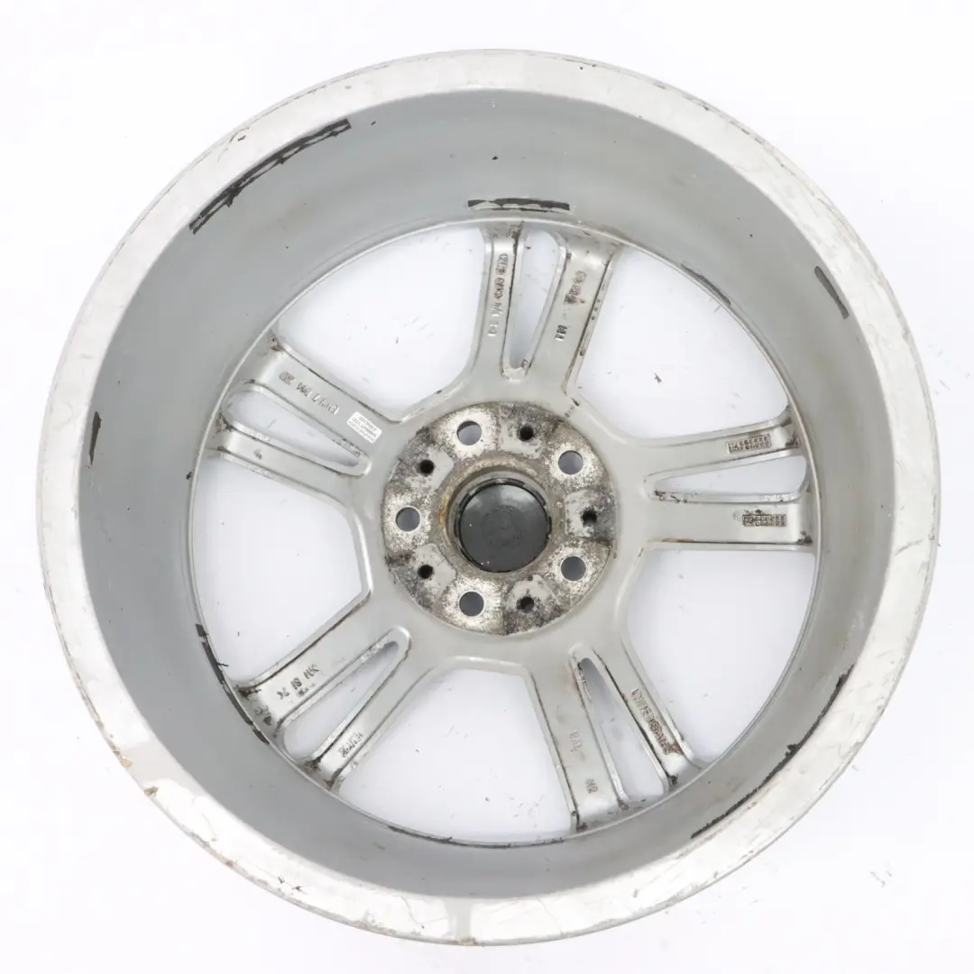 Cerchio anteriore argento in lega 19" M Doppie razze 369 8,5J per BMW X3 F25 con numero di parte 7844250 BMW X3 F25 Cerchio anteriore argento in lega 19" M Doppie razze 369 8,5J - SKU 7844250-3 - Numero di parte 7844250